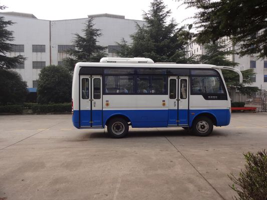 ประเทศจีน 6.6 Meter Inter City Buses Public Transport Vehicle With Two Folding Passenger Door ผู้ผลิต