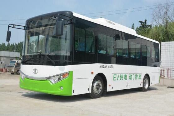 ประเทศจีน Hybrid Urban Intra City Bus 70L Fuel , Mudan Inner City Bus LHD Steering ผู้ผลิต