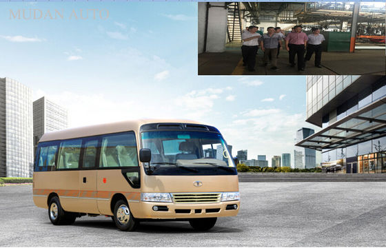 ประเทศจีน High End Medium ขนาด 30 ที่นั่ง Minibus, Diesel Star Type 24 Pass Van ผู้ผลิต