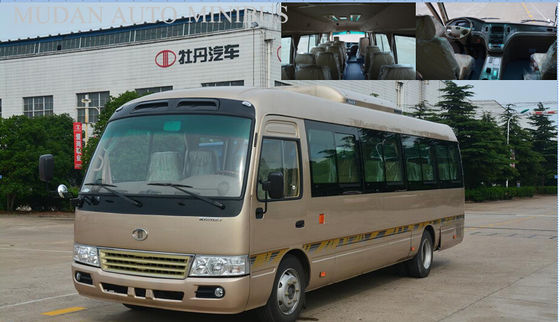 ประเทศจีน 7.5 มิเตอร์ Coaster ดีเซล Mini Bus, รถโรงเรียน City 2982cc ดิสเพลสเมนต์ ผู้ผลิต