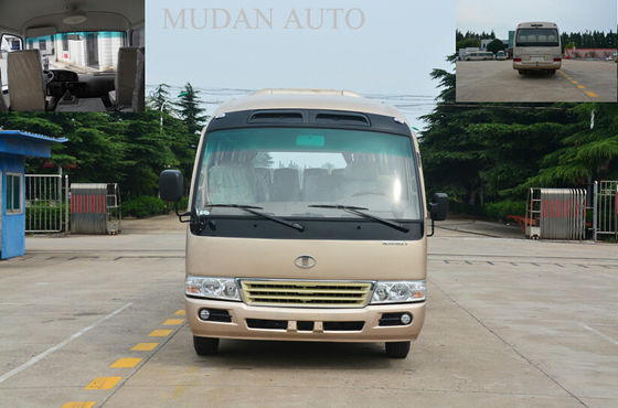 ประเทศจีน Mudan Coaster ดีเซล / เบนซิน / ไฟฟ้าโรงเรียน City Bus 31 ที่นั่งความจุ 2160 mm ความกว้าง ผู้ผลิต