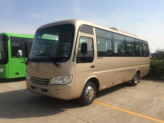 ประเทศจีน Diesel Right Hand Drive Star Minibus 2x1 Seat Arrangement Coaster Mini City Bus ผู้ผลิต