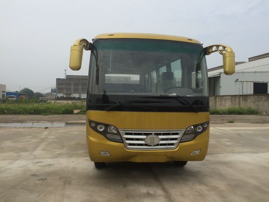 ประเทศจีน Double Door Public 30 Seater Minibus Cummins Engine With Multiple Functions ผู้ผลิต