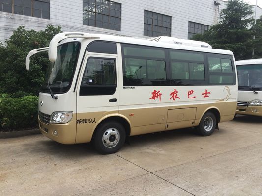 ประเทศจีน Plateau Terrain 19 Seats Diesel Minibus Star Type Cummins Engine Manual Gearbox ผู้ผลิต