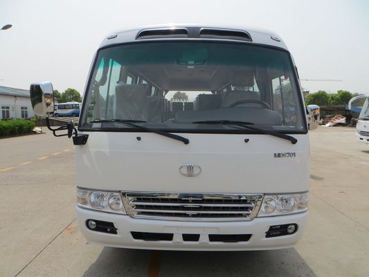 ประเทศจีน การขนส่งสาธารณะ 23 ที่นั่งมินิบัส 91 - 110 Km / H Coaster Travel Buses ผู้ผลิต