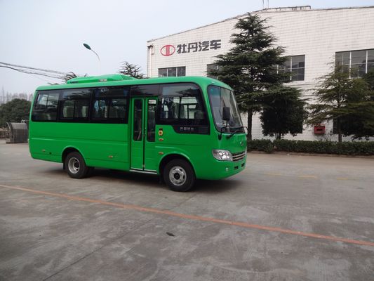 ประเทศจีน Luxury Star Tourist Mini Bus 15 Passenger Coach Vehicle With 85L Fuel Tank ผู้ผลิต