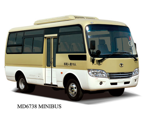 ประเทศจีน Diesel Right Hand Drive Vehicle Star Type 7.3 Meter Cummins Engine 29 Seater Minibus ผู้ผลิต