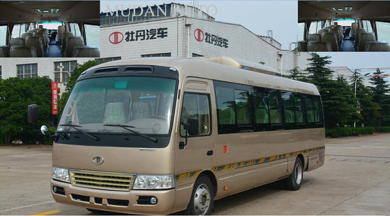 ประเทศจีน Mudan Golden Star Minibus 30 Seater Sightseeing Tour Bus 2982cc Displacement ผู้ผลิต