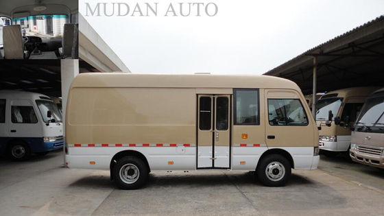 ประเทศจีน MD6601 Aluminum Transport Minivan Coaster Luxury Mini Vans Spring Leaf Suspension ผู้ผลิต
