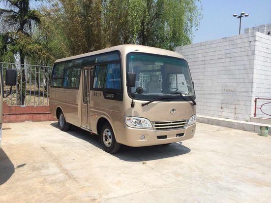 ประเทศจีน Dry Type Clutch Inter City Buses , Drum Brakes 130Hps Passenger Coach Bus ผู้ผลิต