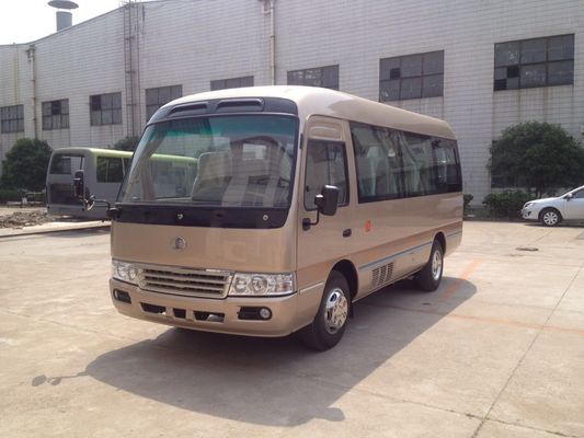 ประเทศจีน Luxury 19 Seater Minibus / Diesel 6m  Length Coaster Bus 4.3T Rear Axle , 15-24 Seats ผู้ผลิต