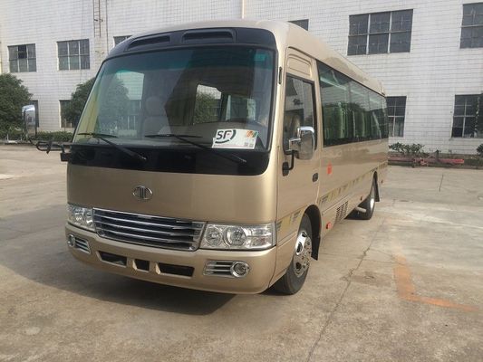 ประเทศจีน Luxury Coaster Mini Bus / Diesel Coaster Vehicle Auto With ISUZU Engine JAC Chassis ผู้ผลิต