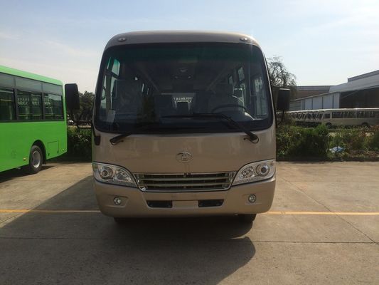 ประเทศจีน Custom Recycled Paper Bar Star Minibus Diesel Engine Large Seat Arrangement ผู้ผลิต