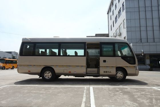 ประเทศจีน Environmental Low Fuel Coaster Minibus Consumption High Roof Long Wheelbase ผู้ผลิต
