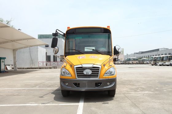 ประเทศจีน Yellow Seat Arrangement School Minibus / Diesel Minibus Long Distance Transport ผู้ผลิต